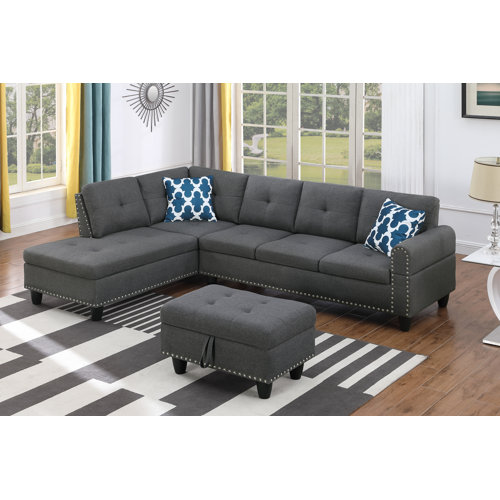 Stationary Sectionals You'll Love Wayfair Canada
